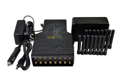 Isolador escondido GPS AC110V do jammer 12000mAh 4G 5G do sinal de LOJACK
