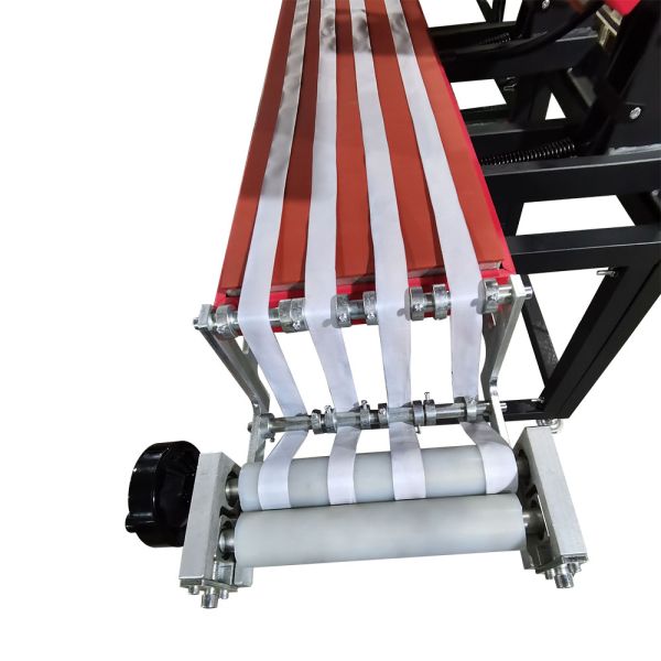Small Roll to Roll Sublimation Heat Press Machine 25x100cm for Polyester Lanyard Ribbon Webbing Lace Transfer Printing