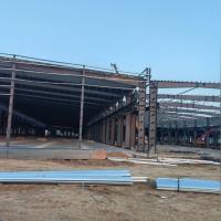 Taller de estructura de acero prefabricado modular y resistente