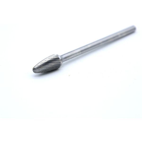 SF-5M Tungsten Carbide Rotary Burr with 100mm Extended Shank for Deep Cavity Machining