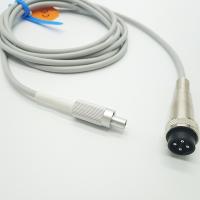 Sondes cardiaques de la température de peau du câble TPU d'injection intégrée