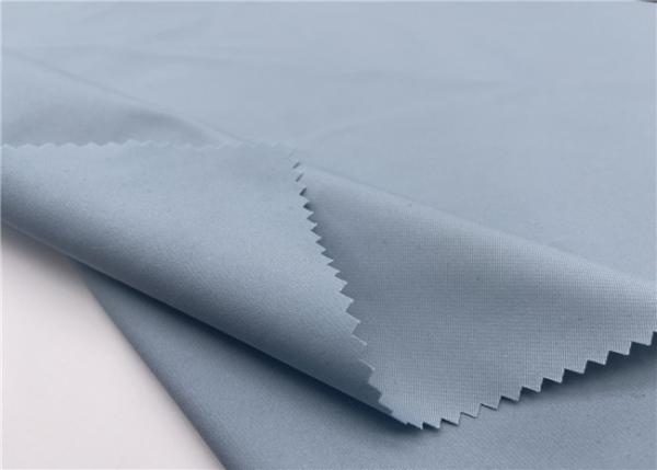 Ripstop T400 Stretch Polyester Cotton Feel Fabric For Trench Casual Jacket
