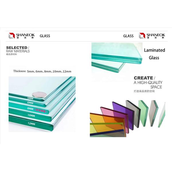 10mm-12mm Single Glass Partition Glass Wall Divider