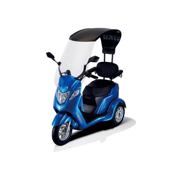 Petit scooter de mobilité d'OEM 60V 500W, scooter électrique de roue de l'ABS 3