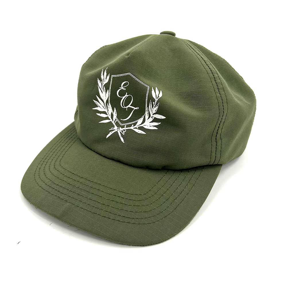 Low Profile Embroidered Snapback Caps Unstructured Pre Curved Brim Vintage 5 Panel Sports