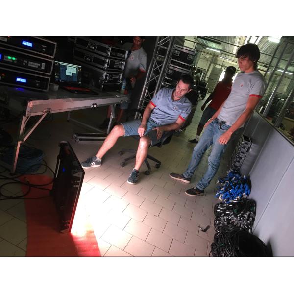 3840Hz refrescam a cor personalizada tela do diodo emissor de luz da fase da taxa para a produção alugado dos eventos