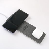 Carregador sem fio para celular Weave Surface Face para fone de ouvido 15 W 20 W