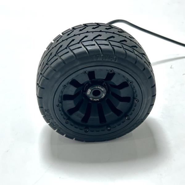 4輪駆動電動車用の高効率の24VDCハブエンジン