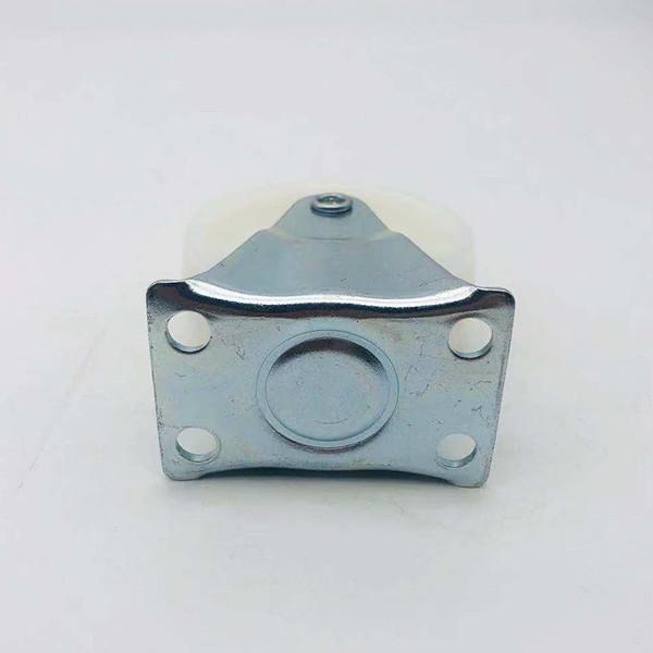 3 Inch White PP Wheel Furniture Cabinets Stable Caster