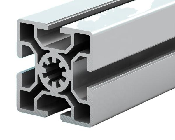8mm 10mm Slot Aluminum Extrusion  Perfil De Aluminio 50x50