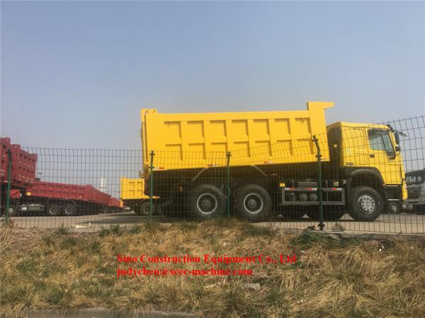 Ten Wheeler Dump Truck ZZ3257N4347A Max Loading 40 Ton WD615.47 371 Hp