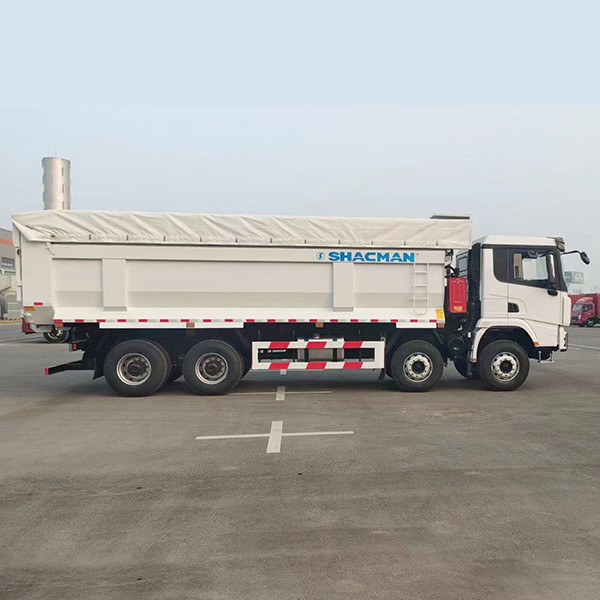 Shacman X3000 8X4 U Shape Dump Truck  Automatic Left Normal Seats