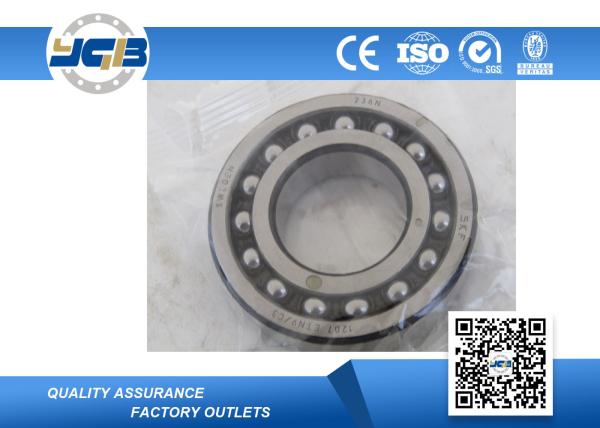 1206 1207 1208 ETN9 Skf Self Aligning Ball Bearing Stainless Steel For Low Noise Motors