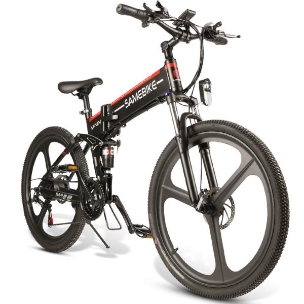 Samebike 26 Inch Folding Electric Bike LO26 With 10.4Ah Lithium Battery