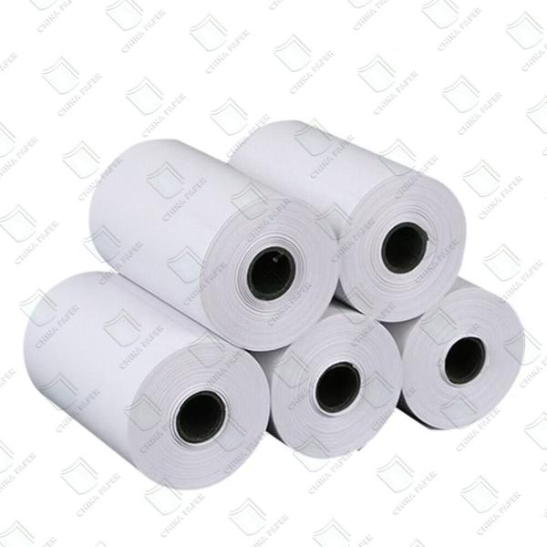 China Factory Paper White Printing Thermal Paper 58gsm Thermal Paper Jumbo Roll