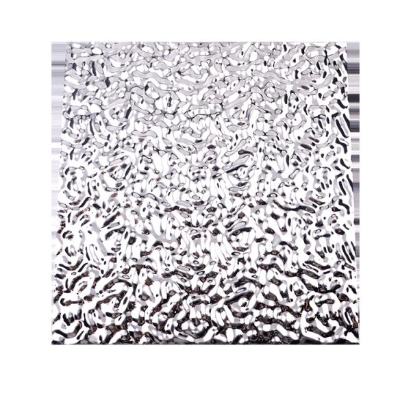 PVD Coating Stamped Stainless Steel Sheet Customized For Hotel Decoration