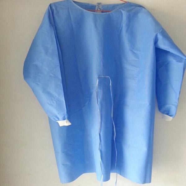 Tear Resistant Disposable Surgical Gown , Sterile Medical Protective Apparel