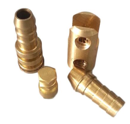 Precision Electrical Equipment Hex Head Bolt Brass Stud Nut / Bolt Zinc Plate Surface