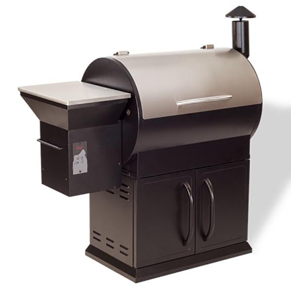 Outdoor Trolley Cooking Wood Pellet Bbq Grill For Panic Barbecue Smokers With CE Certificate