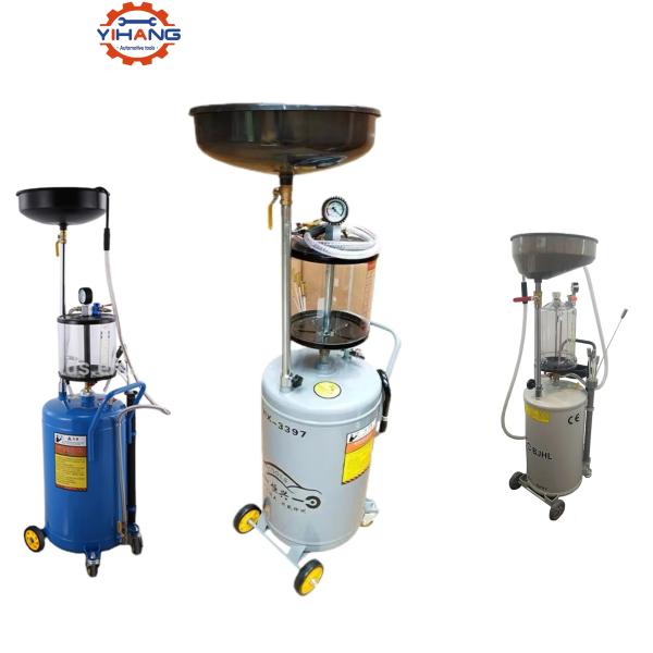 Car Engine Repair Wheel Function Waste Suction Drainers And Pump Oil Drainer Machine