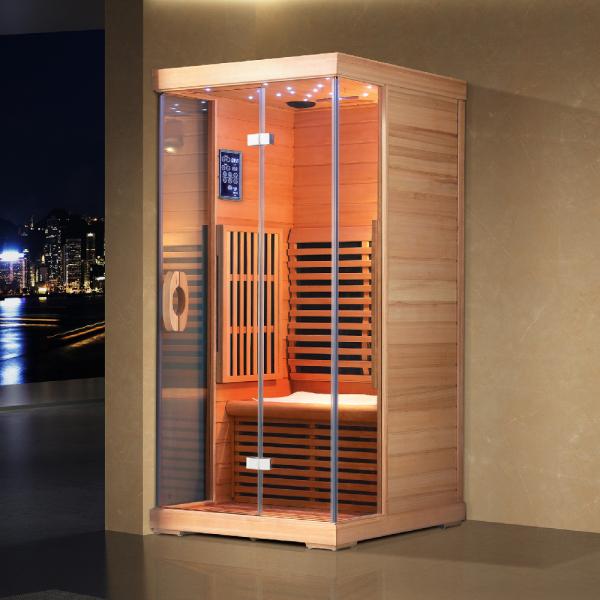 Modern Sauna Design 1 Person Relax Sauna Room Steam Infrared Sauna Cabin