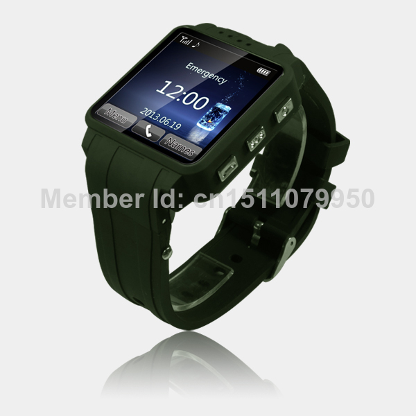 WL120 1.54' Touch Screen Single Core 1.3MP SOS Fashion smart Phone Watch with Bluetooth