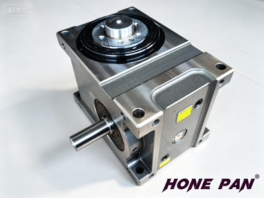 60DE Cam Indexing Drive Right Angle Compact Cam Indexer Shaft Output Rotary Indexing Mechanism