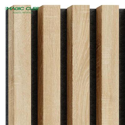 Office Easy Installation MDF Acoustic Wall Panels With Screw Accessories