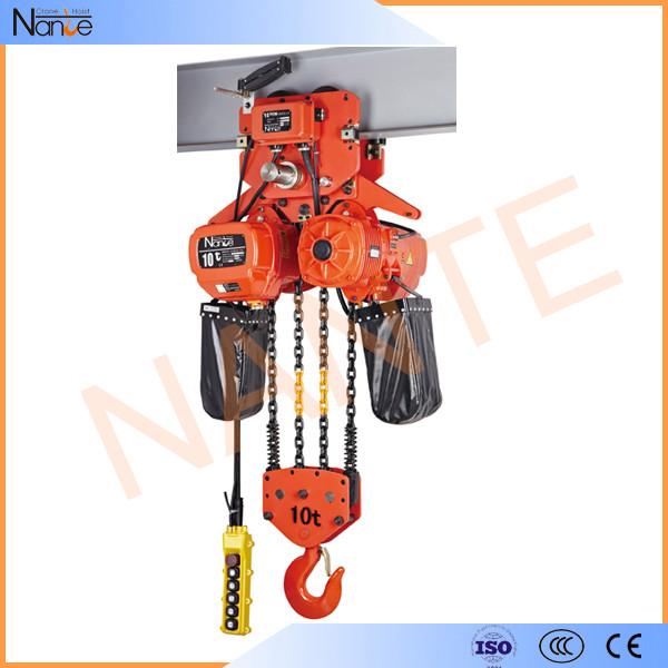 Grue à chaînes électrique de charge lourde pour la grue d'étape, grues de câble métallique de fil électrique