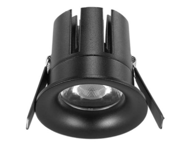 LED light proof design CE high efficiency anti glare professional relamping dark light embedded downlight 15W