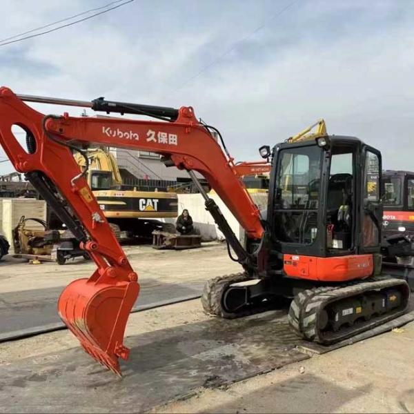Kubota Excavator 0.19m3 Bucket Capacity Mini Used KX163 Crawler Excavator 0.56tons