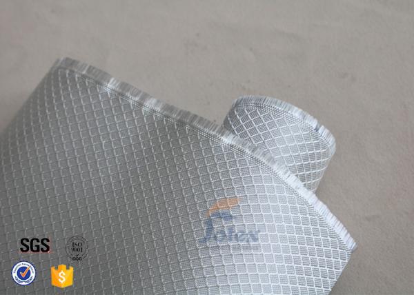 De pano revestido de prata da fibra de vidro da tela do Weave de cetim 220gsm isolação térmica
