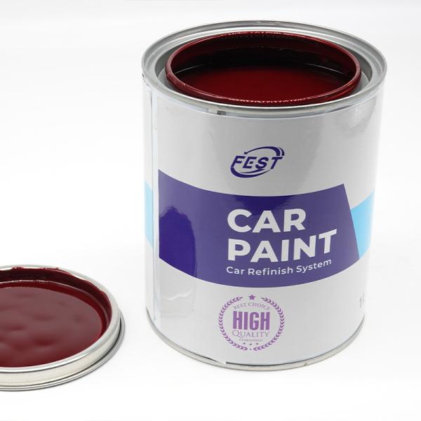 Polyurethane Acrylic Paint 1K Color Car Base Coat Color Paint Refinish Auto Coating