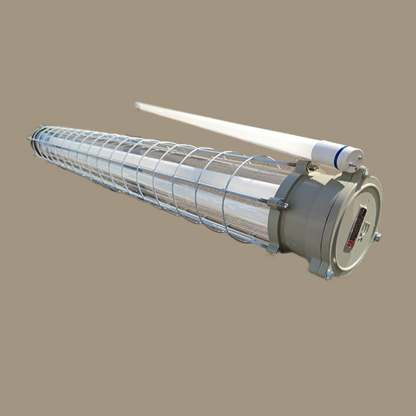 Explosion Proof T8 LED Tube Light 4ft 2ft 0.6m ATEX Waterproof Energy Fluorescent Lighting G 3/4” Cable Entry