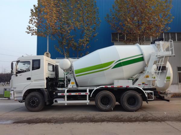 6x4 Heavy Duty Concrete Mixer Truck 8 - 12m3 Capacity With Cummins Engine