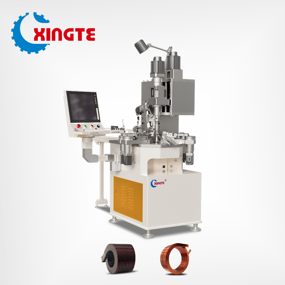 Fully Automatic Vertical Flat Wire Winding Machine with 8 Axes and Customizable Pin Functions