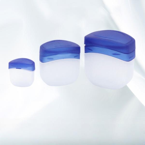 7g repair lip balm box transparent frosted sample bottle portable cosmetic packaging