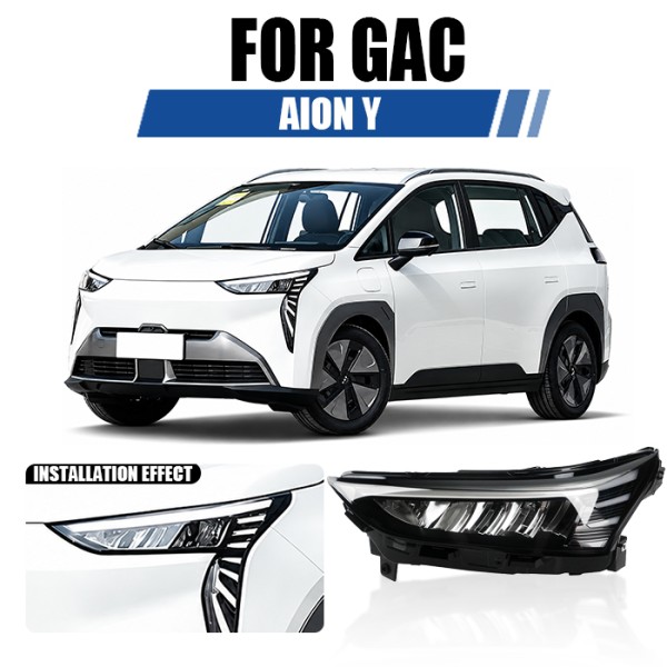 Plug and play Front Headlight For GAC AION Y Integrated split LED modules 7210001AVN0200ZZ
