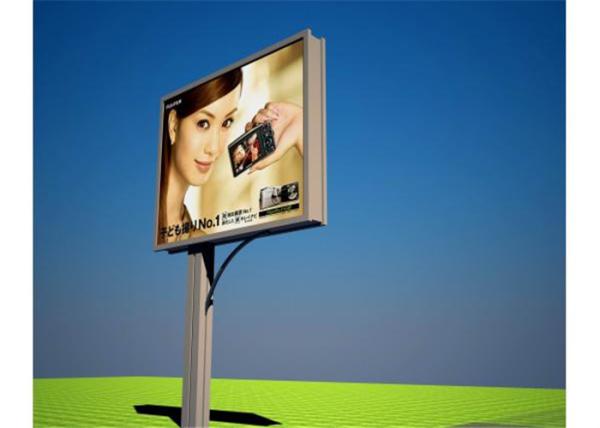 Cuctomized Clear LED Display , Indoor / Outdoor LED Advertising Billboard P10 / P12