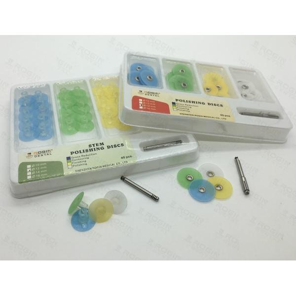 Plastic Dental Polishing Discs , Composite Polishing Kit 10mm / 12mm / 14mm / 16mm