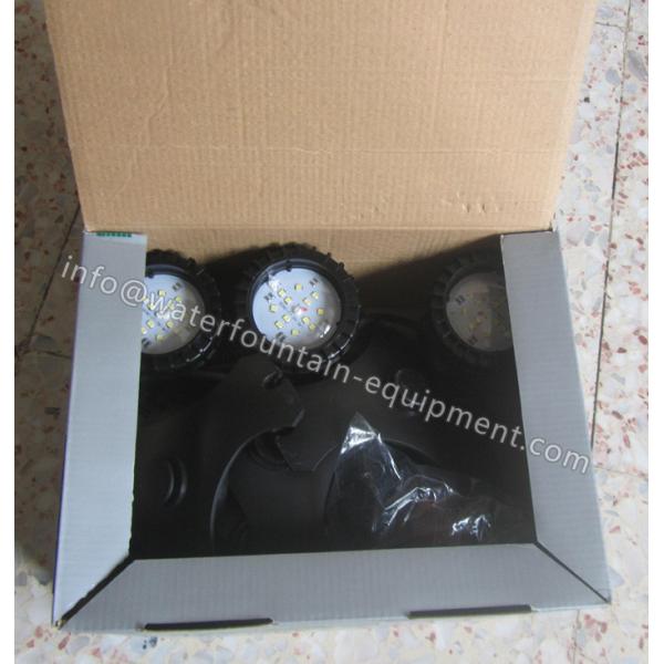 Garden Pond Plastic Waterproof Aquarium Lights With 3 LED Lights 3.6W