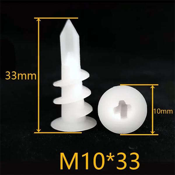 стандарт DIN крепежной детали винта анкера гипсокартона потолка длины 19-42mm пластиковый