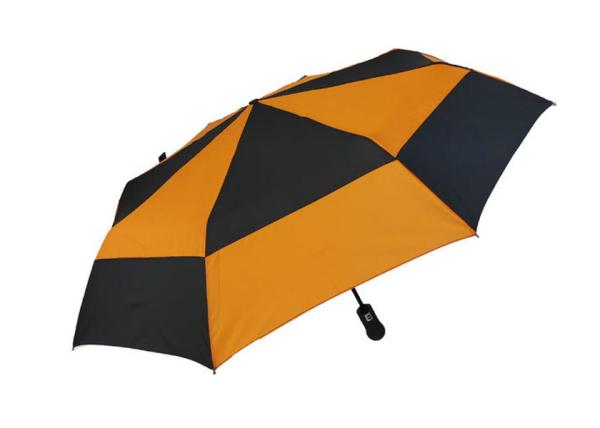 Resistência fantástica exalada ar do vento da promoção do guarda-chuva dobro do tamanho do curso do dossel