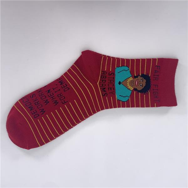 39-42 Fashionable Cotton Socks Designer Woman Long Thermal Women Socks Print Pattern