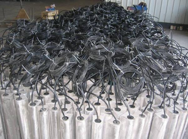 whole sale hot sale high potential magnesium anodes with back fill