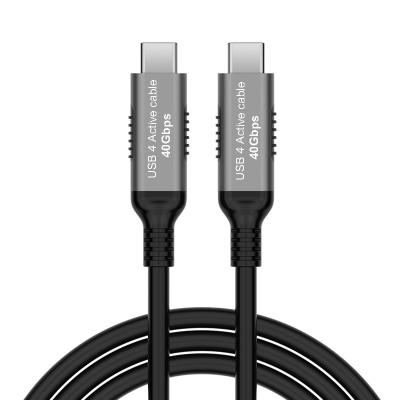 Câble USB 4 actif pour transmission vidéo USB C sans délai