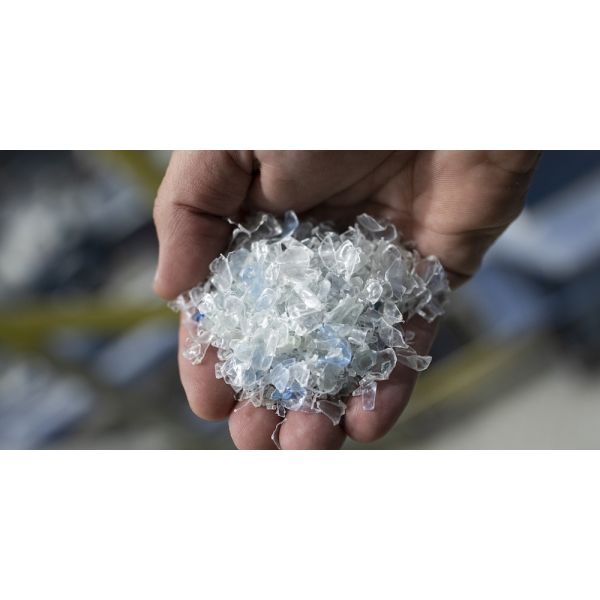 Cold Washing PET Plastic Recycling Line For Round Bottles 500-1000kg/H