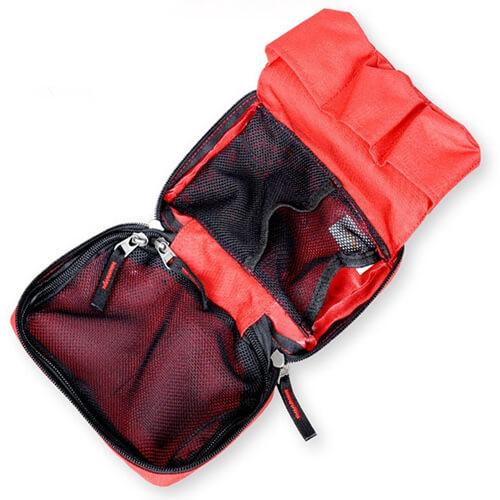 Foldable First Responder Medicine Pouch Kit Transparent Mesh For Emergency