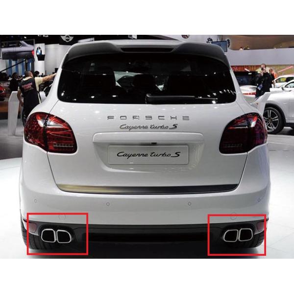 Porsche Cayenne 2011 2012 2013 2014 Автомобильные запасные части Ремоделировать спортивные выхлопные трубы