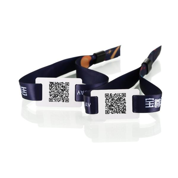 Социальное дистанцирование NFC RFID фестиваль Запястье для управления контролем доступа
